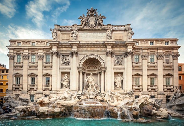 Destination Trevi Fountain