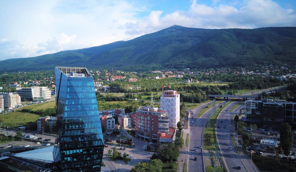 Ride the lift up Mount Vitosha